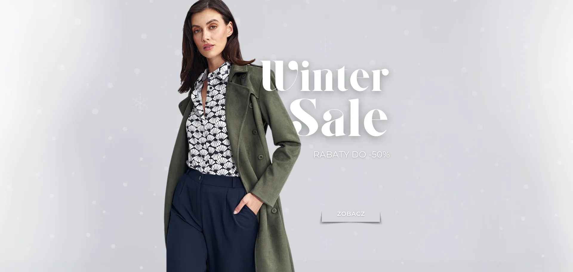 Winter sale, Zimowa wyprzedaż, Wyprzedaż, sale, promocja, obniżka sezonowa, obniżka cen, mid-sale, mid sale